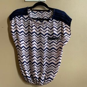 A top with a scrunched bottom